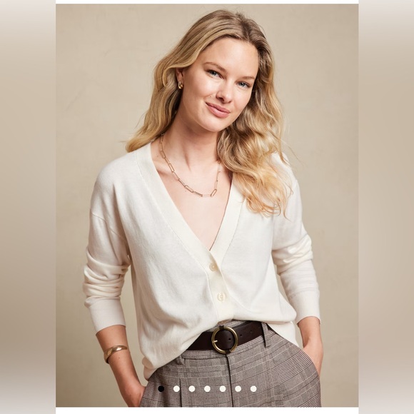 Forever Cardigan-Ivory - Picture 1 of 4